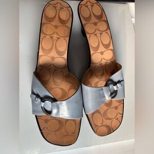 Coach Leather Sandals, Size 11